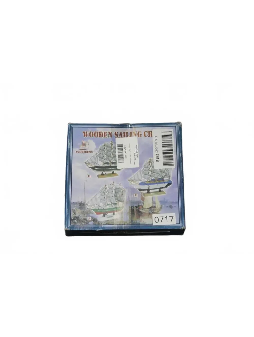 Tongsheng Wooden Sailing Craft Model Ship Nautical Decor